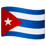 Flag: Cuba Emoji on WhatsApp