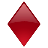 Diamante de baraja de cartas Emoji WhatsApp