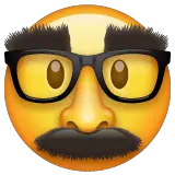 🥸 Verkleidetes Gesicht Emoji auf WhatsApp
