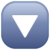 🔽 Triangolo rivolto in basso Emoji su WhatsApp