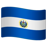Флаг Сальвадора Эмодзи в WhatsApp
