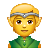 Elf Emoji on WhatsApp
