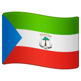 Flag: Equatorial Guinea Emoji on WhatsApp