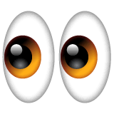 👀 Augen Emoji auf WhatsApp