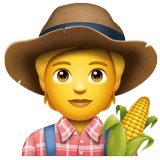 🧑‍🌾 Agriculteur (tous Genres) Émoji sur WhatsApp