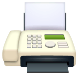 📠 Fax Emoji en WhatsApp