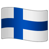 Flag: Finland Emoji on WhatsApp