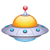 🛸 UFO Emoji auf WhatsApp