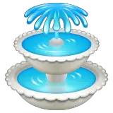 Fountain Emoji on WhatsApp