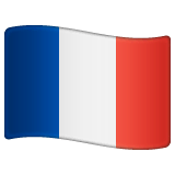 Flag: France on WhatsApp