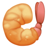 🍤 Fried Shrimp Emoji on WhatsApp