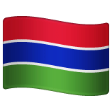 Bandeira da Gâmbia on WhatsApp