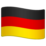 🇩🇪 Флаг Германии Эмодзи в WhatsApp