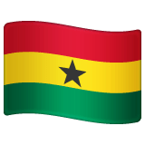 Bandera de Ghana on WhatsApp