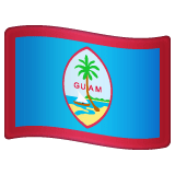 Flag: Guam on WhatsApp