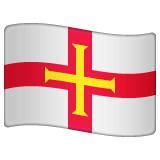Bandera de Guernsey Emoji WhatsApp