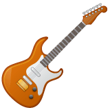 Guitarra Emoji WhatsApp