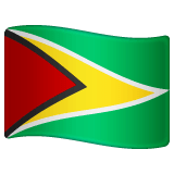 🇬🇾 Bandiera della Guyana Emoji su WhatsApp