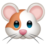 Cara de hamster Emoji WhatsApp