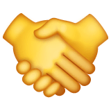 Handshake Emoji on WhatsApp