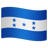 🇭🇳 Флаг Гондураса Эмодзи в WhatsApp