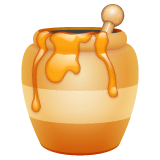 🍯 Barattolo di miele Emoji su WhatsApp