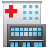 🏥 Hospital Emoji on WhatsApp
