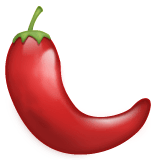 🌶️ Hot Pepper Emoji on WhatsApp