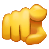 🫵 auf Betrachter zeigender Zeigefinger Emoji auf WhatsApp
