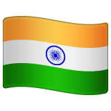 Drapeau de l’Inde on WhatsApp