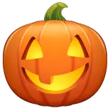 🎃 Calabaza de Halloween Emoji en WhatsApp