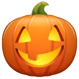 Jack-O-Lantern on WhatsApp