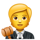 🧑‍⚖️ Juiz No Tribunal Emoji nos WhatsApp