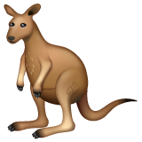 Kangaroo Emoji on WhatsApp
