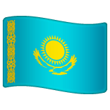 🇰🇿 Bandera de Kazajistán Emoji en WhatsApp