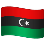 Flagge von Libyen Emoji WhatsApp