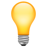 💡 Light Bulb Emoji on WhatsApp
