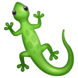 Lizard Emoji on WhatsApp