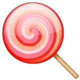 Lollipop Emoji on WhatsApp