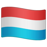 Luxemburgsk Flagga on WhatsApp
