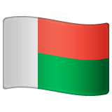 Flag: Madagascar on WhatsApp