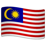 Bandiera della Malesia Emoji WhatsApp
