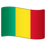 Bandera de Mali Emoji WhatsApp