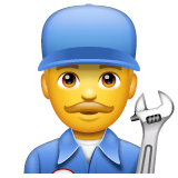 Mechaniker Emoji WhatsApp