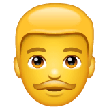 👨 Homem Emoji nos WhatsApp