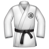 Martial Arts Uniform Emoji on WhatsApp