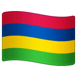 Flag: Mauritius Emoji on WhatsApp