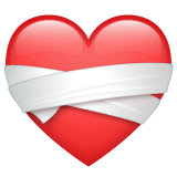 ❤️‍🩹 Mending heart Emoji on WhatsApp