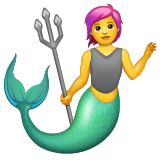 🧜 Persona con coda di pesce Emoji su WhatsApp