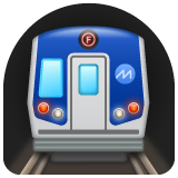 🚇 Treno della metropolitana Emoji su WhatsApp